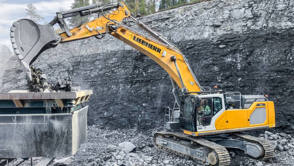 Steinexpo 2026 : Liebherr dévoile en avant-première mondiale la R 952 G8
