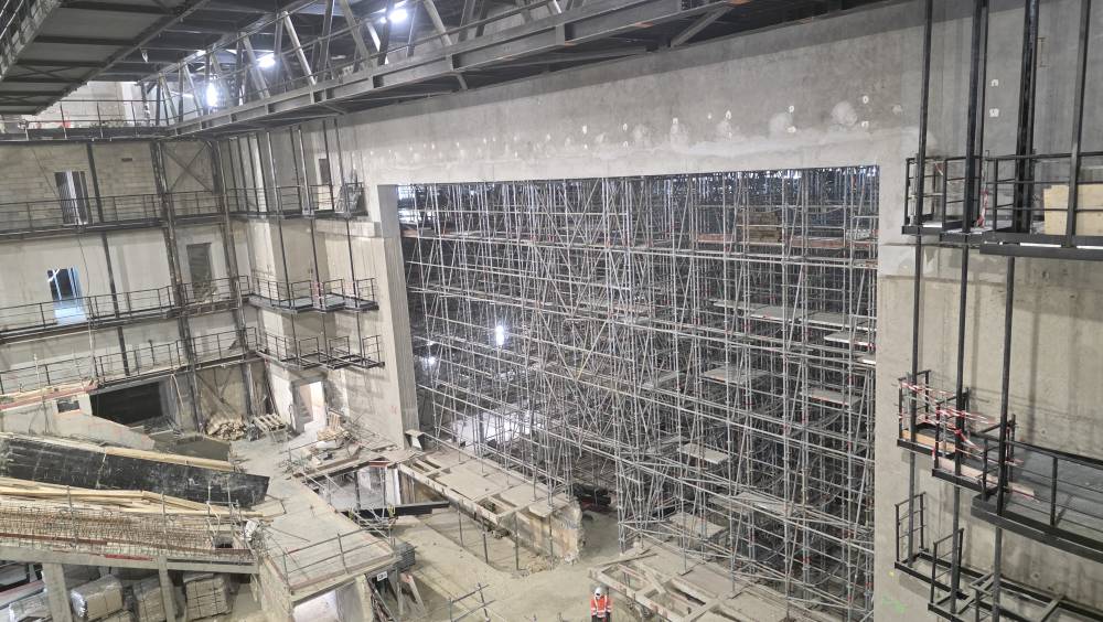 Théâtre national de Chaillot : des échafaudages surdoués !