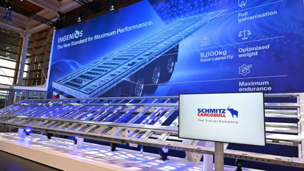 Schmitz Cargobull lance le châssis INGENIOS, pour une charge utile maximisée