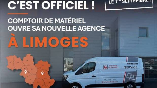 Comment Comptoir de Matériel a pu étendre son territoire en Liebherr ?