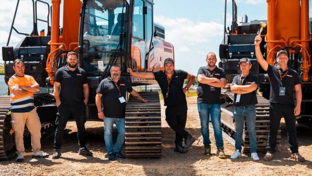 Un belge remporte le titre de meilleur opérator Landcros-Hitachi
