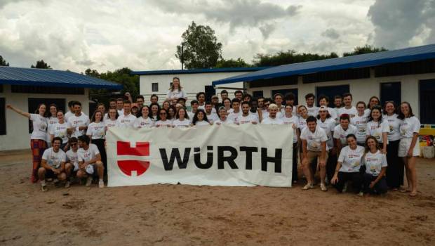 Würth France poursuit son partenariat solidaire avec les élèves ingénieurs de l'ISA BTP