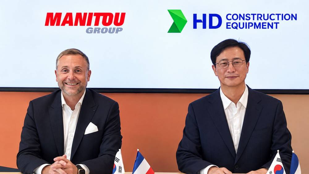 Manitou/Gehl et HD Hyundai scellent une alliance mondiale dans les équipements compacts