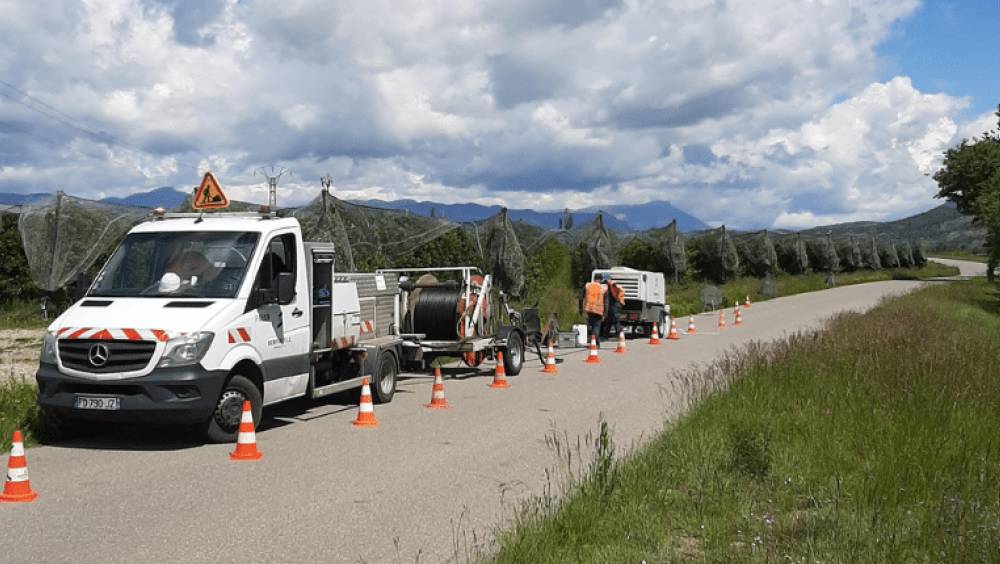 Chantier : 282 km de fibre à déployer entre Marseille et l’Italie