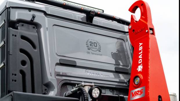 Un MAN TGS 8x4 Individual Lion S pour les 20 ans de GBL Terrassement