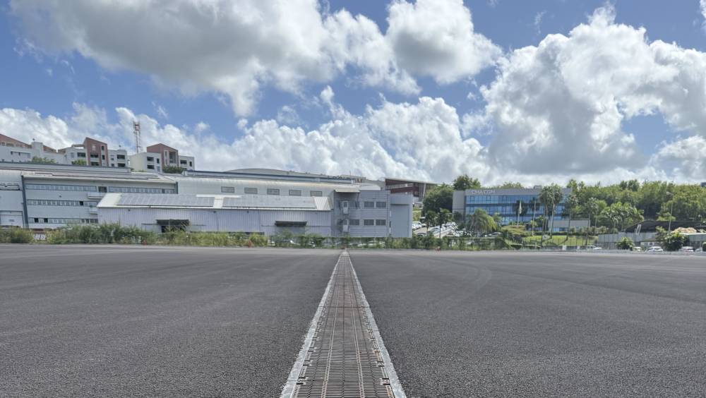 430 ml de caniveaux pour l'extension du terminal à conteneurs de la Martinique