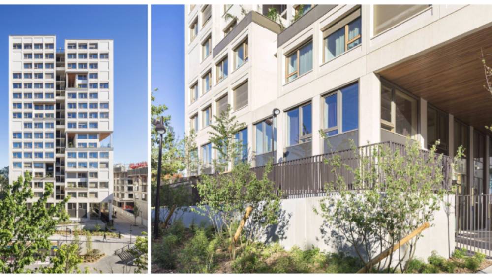 Ivry-sur-Seine : une nouvelle génération de résidence étudiante en béton bas carbone