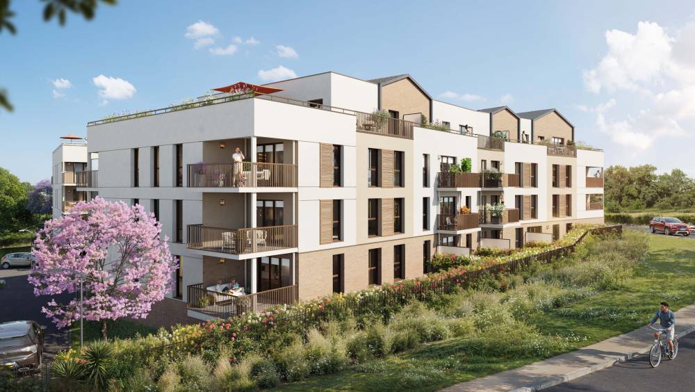 Noisy-le-Roi : du béton bas carbone pour la résidence Primméa « Montgolfier »