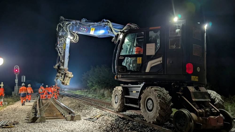 Haute-Saône : SNCF Réseau mobilise des moyens lourds pour renouveler la voie entre Jussey et Port-d’Atelier