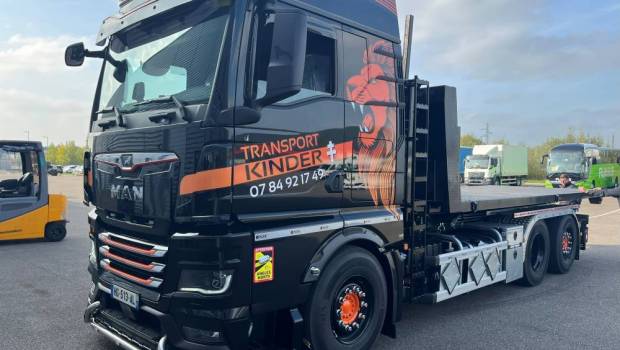 MAN fait encore rugir son lion chez Kinder Transports