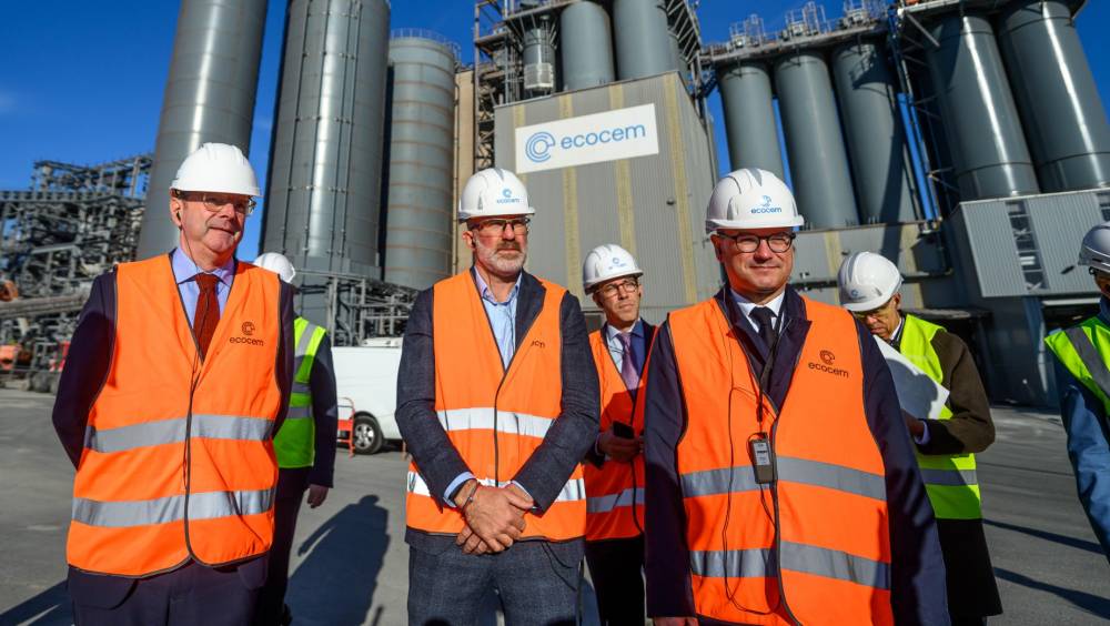 Ecocem reçoit Sébastien Martin à Dunkerque