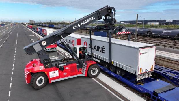 Dunkerque-Port mise 25 M€ sur le transport combiné rail-route.